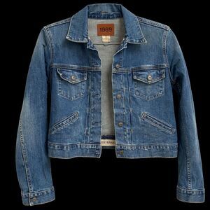 Gap 1969 Womens Denim Jacket S Small Japanese Selvedge Western Blue Jean USA